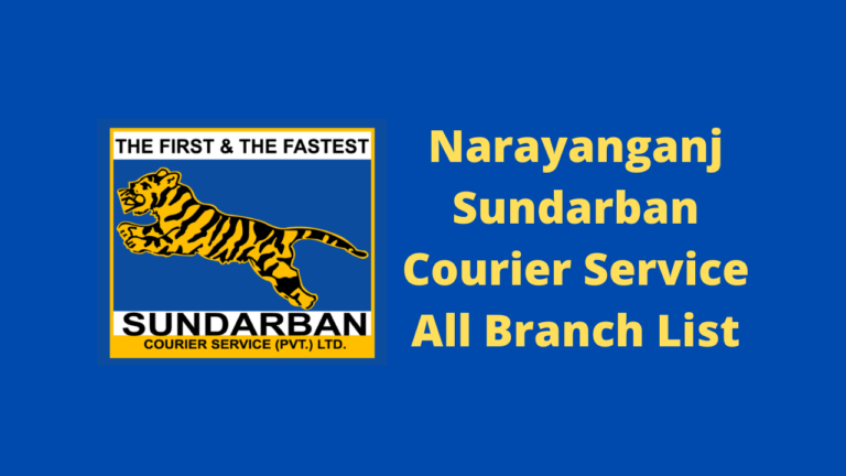 Sundarban Courier Service Narayanganj all branch list
